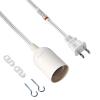 imageSimple Deluxe 1Pack 15 Feet Extension Hanging Lantern Pendant Light Lamp Cord Cable E26 Socket no Bulb Included OnOff Switch 6Pack Lamp Cord12 ft
