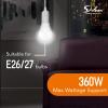 imageSimple Deluxe 1Pack 15 Feet Extension Hanging Lantern Pendant Light Lamp Cord Cable E26 Socket no Bulb Included OnOff Switch 6Pack Lamp Cord12 ftGear Switch1 Pack