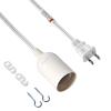 imageSimple Deluxe 1Pack 15 Feet Extension Hanging Lantern Pendant Light Lamp Cord Cable E26 Socket no Bulb Included OnOff Switch 6Pack Lamp Cord15 ft
