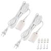imageSimple Deluxe 1Pack 15 Feet Extension Hanging Lantern Pendant Light Lamp Cord Cable E26 Socket no Bulb Included OnOff Switch 6Pack Lamp Cord15 ftNew