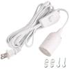 imageSimple Deluxe 1Pack 15 Feet Extension Hanging Lantern Pendant Light Lamp Cord Cable E26 Socket no Bulb Included OnOff Switch 6Pack Lamp Cord15 ftNew