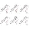 imageSimple Deluxe 1Pack 15 Feet Extension Hanging Lantern Pendant Light Lamp Cord Cable E26 Socket no Bulb Included OnOff Switch 6Pack Lamp Cord20 ft