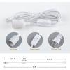 imageSimple Deluxe 20 Feet Extension Hanging Lantern Pendant Light Lamp Cord Cable E26 Socket no Bulb Included OnOff Switch 2 Pack WhiteWhite1 Pack