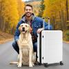imageSimple Deluxe 20 Inch Hardside Carry On Luggage Suitcase with Double Spinner Wheels ampamp TSA Lock Hard Shell Expandable Rolling Lightweight WhiteWhite