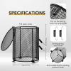 imageSimple Deluxe 2Pack Reptile Heater Guard Heat Protector AntiScald Cover Mesh Cage Heating Lamp Lampshade Ceramic Light Bulb Enclosure for Terrarium Chameleon Lizards Snakes Heat Guard 55For Terrarium Chameleon Lizards Snakes