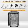imageSimple Deluxe 2Pack Reptile Heater Guard Heat Protector AntiScald Cover Mesh Cage Heating Lamp Lampshade Ceramic Light Bulb Enclosure for Terrarium Chameleon Lizards Snakes Heat Guard 55For Terrarium Chameleon Lizards Snakes