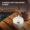 imageSimple Deluxe 4in1 Milk Frother Electric Milk Steamer 240ml812oz Automatic Hot and Cold Milk Foam Maker and Milk Warmer for Latte Macchiato CappuccinosBlack Handheld