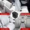 imageSimple Deluxe Car Trash Can with Storage Pockets Multipurpose Car Garbage Bin with Adjustable Straps Hanging for Headrest Foldable and Portable Organizer 3 Gallon Black2 Gallon