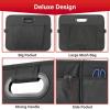 imageSimple Deluxe Car Trunk Organizer 2 Compartments Collapsible Trunk Storage Antislip Design Made of Waterproof 600D Oxford Polyester Suitable for SUV Minivan Standard Size Red 2 PackBlack New