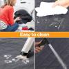 imageSimple Deluxe Dog Car Seat Cover for Back Seat 100 Waterproof Pet Seat Protector with Mesh Window Scratchproof ampamp Nonslip Dog Hammock for Cars Trucks SUVs Standard 2PackStandard54 W x 58 L