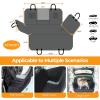imageSimple Deluxe Dog Car Seat Cover for Back Seat 100 Waterproof Pet Seat Protector with Mesh Window Scratchproof ampamp Nonslip Dog Hammock for Cars Trucks SUVs Standard 2PackStandard54 W x 58 L