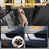 imageSimple Deluxe Dog Car Seat Cover for Back Seat 100 Waterproof Pet Seat Protector with Mesh Window Scratchproof ampamp Nonslip Dog Hammock for Cars Trucks SUVs Standard 2PackStandard54 W x 58 L
