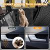 imageSimple Deluxe Dog Car Seat Cover for Back Seat 100 Waterproof Pet Seat Protector with Mesh Window Scratchproof ampamp Nonslip Dog Hammock for Cars Trucks SUVs Standard 2PackStandard54 W x 58 L