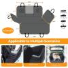 imageSimple Deluxe Dog Car Seat Cover for Back Seat 100 Waterproof Pet Seat Protector with Mesh Window Scratchproof ampamp Nonslip Dog Hammock for Cars Trucks SUVs Standard 2PackStandard54 W x 58 L