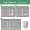 imageSimple Deluxe Dog Playpen Indoor Outdoor 32quot Height 8 Panels Fence with AntiRust Coating Metal Heavy Portable Foldable Dog Pen for SmallMedium Dogs RV Camping BlackWhite