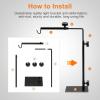imageSimple Deluxe Reptile Lamp Stand Adjustable 1426 inch Metal Bracket Floor Light Holder for Reptile Glass Terrarium Heating Light Amphibian and Aquarium TankLamp Stand S  New