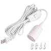 imageSimple Deluxe 1Pack 15 Feet Extension Hanging Lantern Pendant Light Lamp Cord Cable E26 Socket no Bulb Included OnOff Switch 6Pack Lamp Cord12 ft