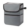 imageSimple Deluxe Car Trash Can with Lid and Storage Pockets Multipurpose Garbage Bin with Adjustable Straps Collapsible and Portable Organizer 2 Gallon Grey