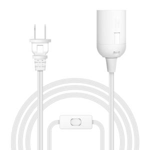 imageSimple Deluxe 1Pack 15 Feet Extension Hanging Lantern Pendant Light Lamp Cord Cable E26 Socket no Bulb Included OnOff Switch 6Pack Lamp Cord20 ftNew