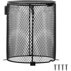 imageSimple Deluxe 2Pack Reptile Heater Guard Heat Protector AntiScald Cover Mesh Cage Heating Lamp Lampshade Ceramic Light Bulb Enclosure for Terrarium Chameleon Lizards Snakes Heat Guard 55For Terrarium Chameleon Lizards Snakes