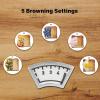 imageSimple Deluxe 15quot Wide Slot 2Slice Toaster 5 Browning Setting and 3 Function Retro StainlessSteel Style Removable Crumb Tray Kitchen Essentials for Bagel BlackRetro Silver