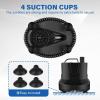 imageSimple Deluxe 550GPH Submersible Pump 2082LH 45W with 92ft High Lift Fountain Pump with 3 Nozzles for Fish Tank Pond Aquarium Hydroponics Black1056GPHNew