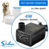 imageSimple Deluxe 550GPH Submersible Pump 2082LH 45W with 92ft High Lift Fountain Pump with 3 Nozzles for Fish Tank Pond Aquarium Hydroponics Black80 GPH