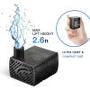 imageSimple Deluxe 550GPH Submersible Pump 2082LH 45W with 92ft High Lift Fountain Pump with 3 Nozzles for Fish Tank Pond Aquarium Hydroponics Black80 GPH