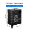 imageSimple Deluxe 550GPH Submersible Pump 2082LH 45W with 92ft High Lift Fountain Pump with 3 Nozzles for Fish Tank Pond Aquarium Hydroponics Black80 GPH