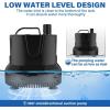 imageSimple Deluxe 800GPH Bottom Suction Submersible Pump 3000LH 60W with 98ft High Lift Fountain Pump with 3 Nozzles for Fish Tank Pond Aquarium Hydroponics800GPHBOTM