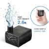 imageSimple Deluxe 800GPH Bottom Suction Submersible Pump 3000LH 60W with 98ft High Lift Fountain Pump with 3 Nozzles for Fish Tank Pond Aquarium Hydroponics80GPH