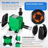 imageSimple Deluxe 800GPH Bottom Suction Submersible Pump 3000LH 60W with 98ft High Lift Fountain Pump with 3 Nozzles for Fish Tank Pond Aquarium Hydroponics800GPHNew