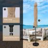 imageSimple Deluxe 9 Patio Umbrella Replacement Canopy Only Outdoor Table Market Yard Umbrella Replacement Top Cover with 8 Ribs Red9ftTan Update