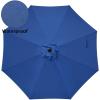 imageSimple Deluxe 9 Patio Umbrella Replacement Canopy Only Outdoor Table Market Yard Umbrella Replacement Top Cover with 8 Ribs RedBlueNew