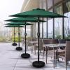imageSimple Deluxe 9 Patio Umbrella Replacement Canopy Only Outdoor Table Market Yard Umbrella Replacement Top Cover with 8 Ribs RedGreenNew