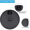 imageSimple Deluxe Offset Patio Wheels Cantilever Umbrella Base Stand Filled with 220 Lbs Water or 410 Lbs Sand 33quotX33quotX67quot BlackBaseRound