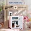 imageSimple Deluxe Portable Mini Fridge 4L6 Can Cooler and Warmer Compact Refrigerator for Skincare Cosmetics Beverage Food for Bedroom RedPink