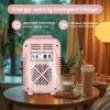 imageSimple Deluxe Portable Mini Fridge 4L6 Can Cooler and Warmer Compact Refrigerator for Skincare Cosmetics Beverage Food for Bedroom RedPink