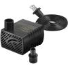 imageSimple Deluxe 800GPH Bottom Suction Submersible Pump 3000LH 60W with 98ft High Lift Fountain Pump with 3 Nozzles for Fish Tank Pond Aquarium Hydroponics80GPH