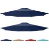imageSimple Deluxe 9 Patio Umbrella Replacement Canopy Only Outdoor Table Market Yard Umbrella Replacement Top Cover with 8 Ribs Red2PDark Blue Canopys