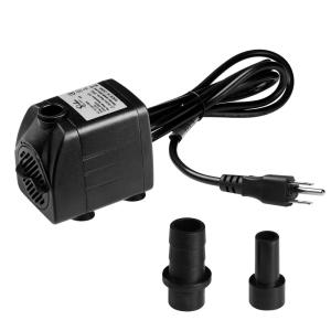 imageSimple Deluxe 550GPH Submersible Pump 2082LH 45W with 92ft High Lift Fountain Pump with 3 Nozzles for Fish Tank Pond Aquarium Hydroponics Black200G