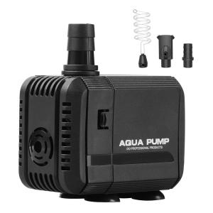 imageSimple Deluxe 550GPH Submersible Pump 2082LH 45W with 92ft High Lift Fountain Pump with 3 Nozzles for Fish Tank Pond Aquarium Hydroponics Black210 GPH