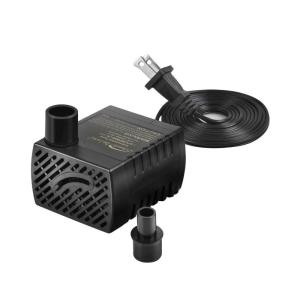 imageSimple Deluxe 550GPH Submersible Pump 2082LH 45W with 92ft High Lift Fountain Pump with 3 Nozzles for Fish Tank Pond Aquarium Hydroponics Black80 GPH