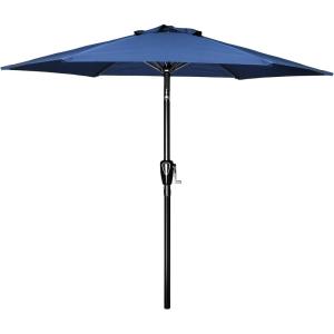 imageSimple Deluxe 9 Patio Umbrella Replacement Canopy Only Outdoor Table Market Yard Umbrella Replacement Top Cover with 8 Ribs RedBlueNew