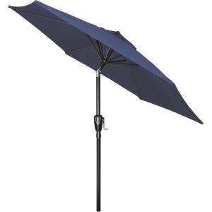 imageSimple Deluxe 9 Patio Umbrella Replacement Canopy Only Outdoor Table Market Yard Umbrella Replacement Top Cover with 8 Ribs RedDark BlueNew