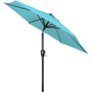imageSimple Deluxe 9 Patio Umbrella Replacement Canopy Only Outdoor Table Market Yard Umbrella Replacement Top Cover with 8 Ribs RedTurquoiseNew