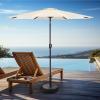 imageSimple Deluxe 1772quot 242 lbs Market Heavy Duty Umbrella Round Stand Base for Patio Outdoor Deck Lawn Garden BronzeBlack