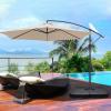 imageSimple Deluxe 1772quot 242 lbs Market Heavy Duty Umbrella Round Stand Base for Patio Outdoor Deck Lawn Garden BronzeBlackoffset umbrella
