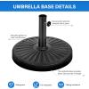 imageSimple Deluxe 3086lbs 1811quot Market Umbrella Base Heavy Duty Round Stand for Patio Outdoor Deck BlackBlack4