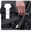 imageSimple Deluxe 3086lbs 1811quot Market Umbrella Base Heavy Duty Round Stand for Patio Outdoor Deck BlackBlackCross